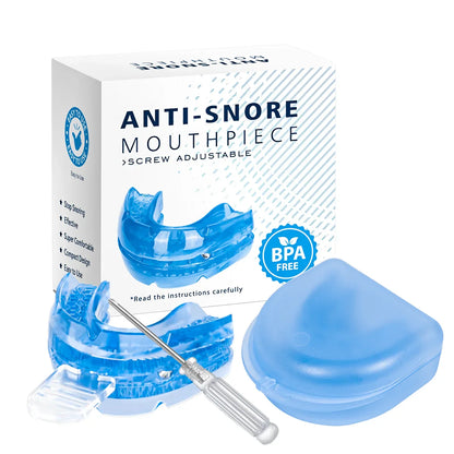 Anti-Snore Mouth Guard for Bruxism – Stop Snoring & Sleep Apnea Aid, Teeth Protection Night Mouthpiece
