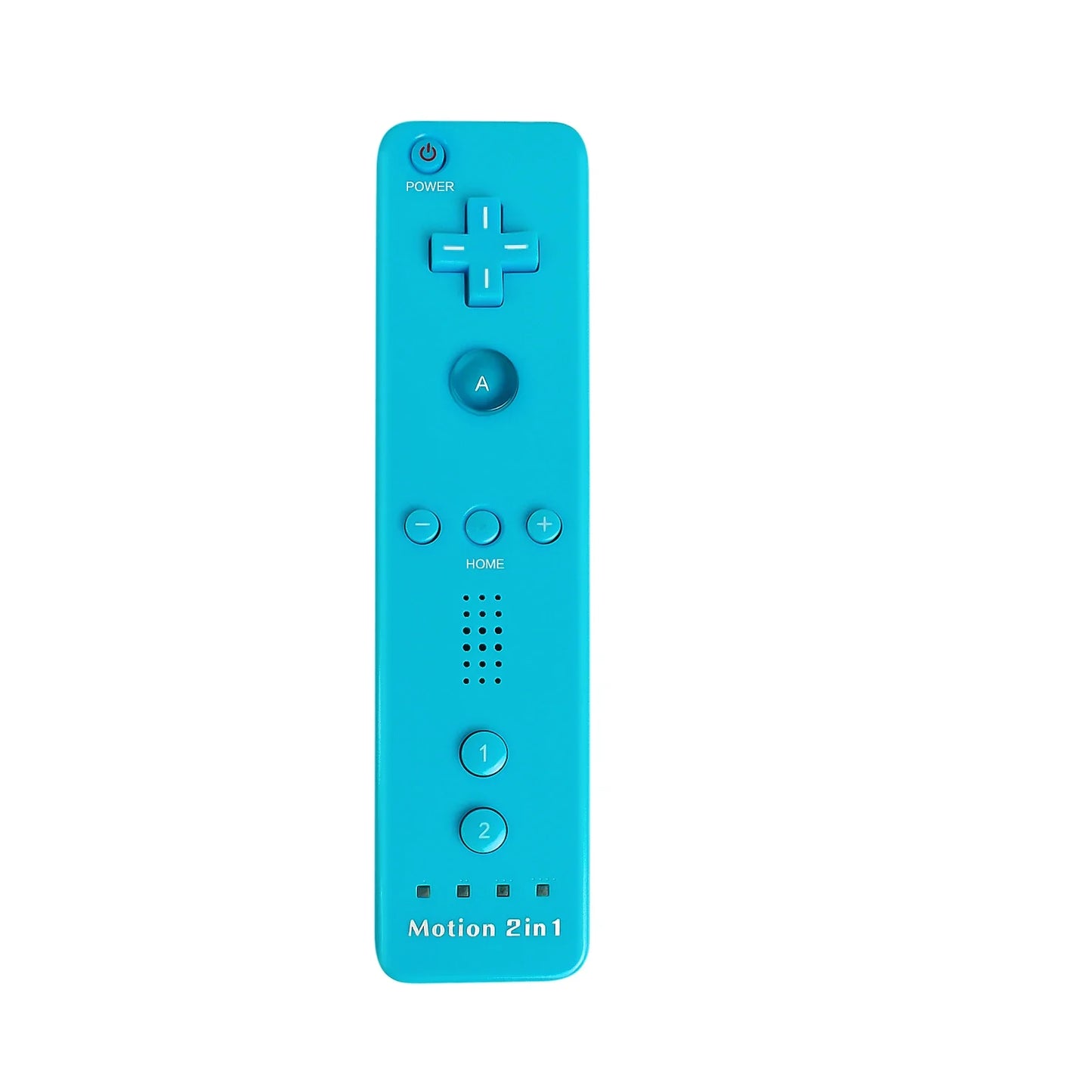 2-in-1 Nintendo Wii Controller Set | Wireless Remote Gamepad with Motion Plus Joystick & Silicone Case