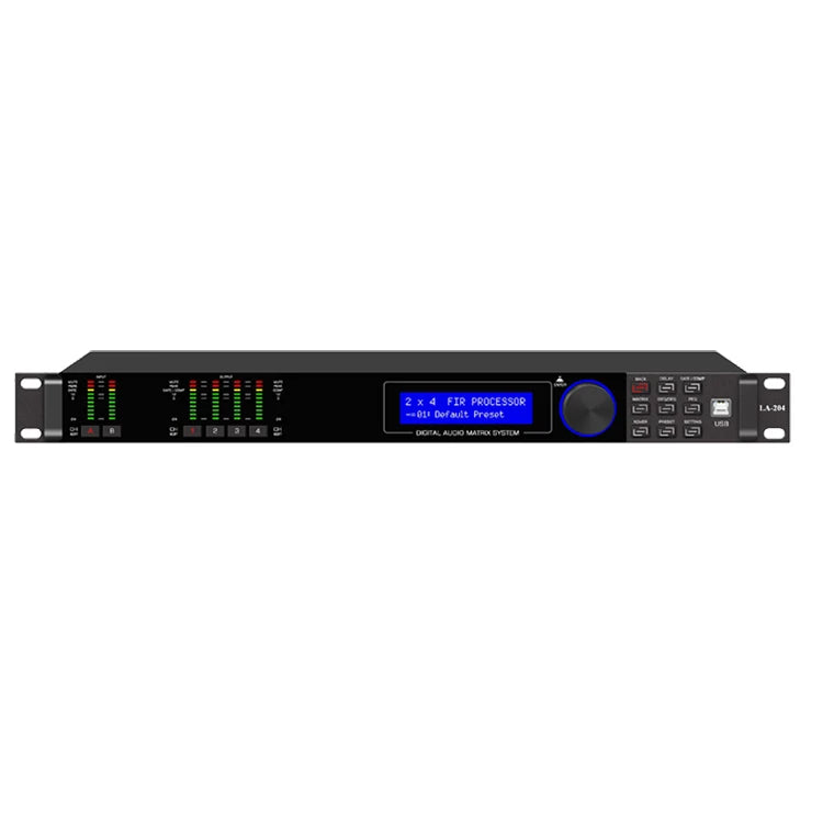 Paulkitson LA Series Digital Audio Processor - 192KHz 64-Bit DSP with FIR Speaker Management System