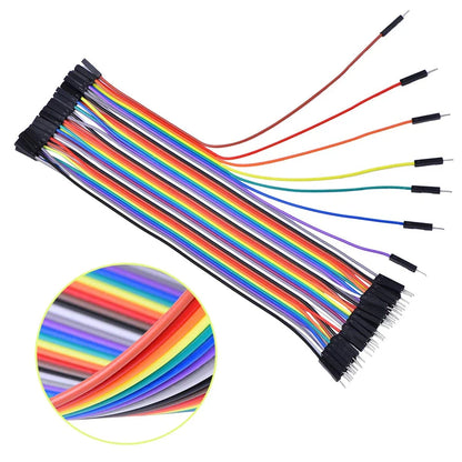 40PIN 20CM Dupont Jumper Wire Cable - Male to Male, Female to Male & Female to Female for Arduino DIY Kit