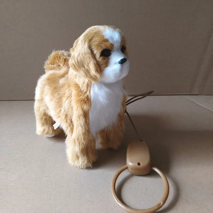 Robot Cat Electronic Plush Toy - Singing, Walking Electric Kitten with Leash Control, Music Pet for Kids
