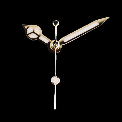 High-Quality Watch Hands – Polished Silver 12.5×12×8mm, C3 & BGW9 Green/Blue Luminous for NH35, NH36, NH34 Movements