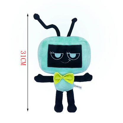 MyRytanda Dandy's World Plush Toys – Scrap Stuffed Horror Game Goob Pebble Fuzzy Dolls for Birthday Gifts