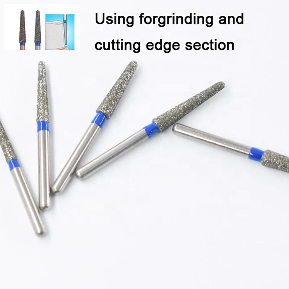 5pcs FG Dia 1.6mm Dental Drills – High-Speed Handpiece Diamond Burs for Teeth Whitening