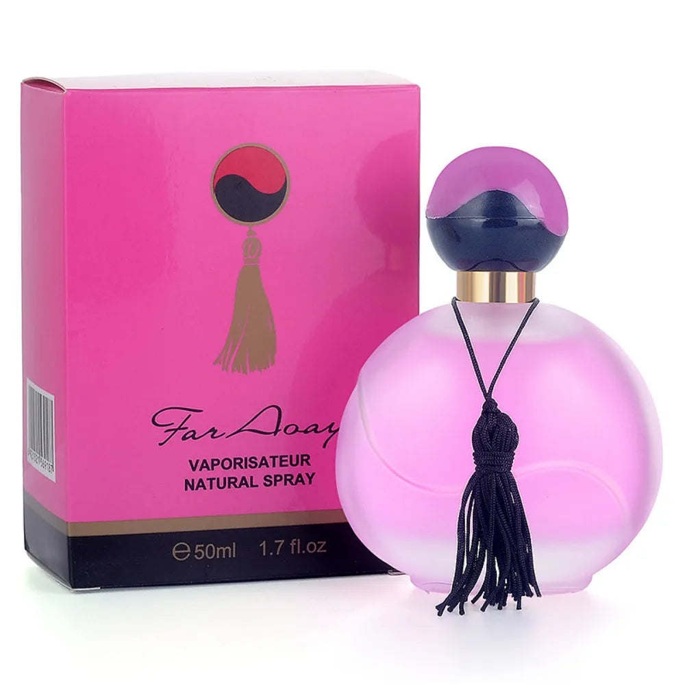 50ml Fresh Citrus Perfume for Women — Long-Lasting Light Orange Scent, High-End Fragrance