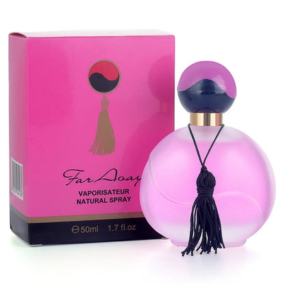 50ml Fresh Citrus Perfume for Women — Long-Lasting Light Orange Scent, High-End Fragrance