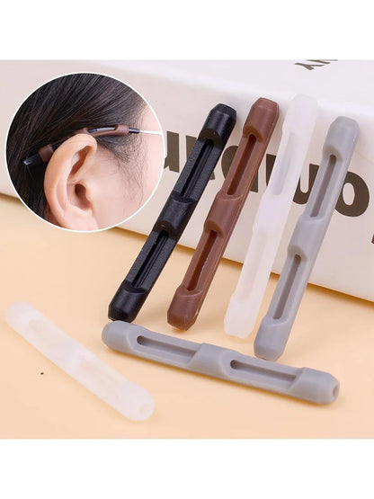 10/20pcs Anti-Slip Silicone Glasses Sleeve – Ear Hook & Frame Brackets for Secure Fit