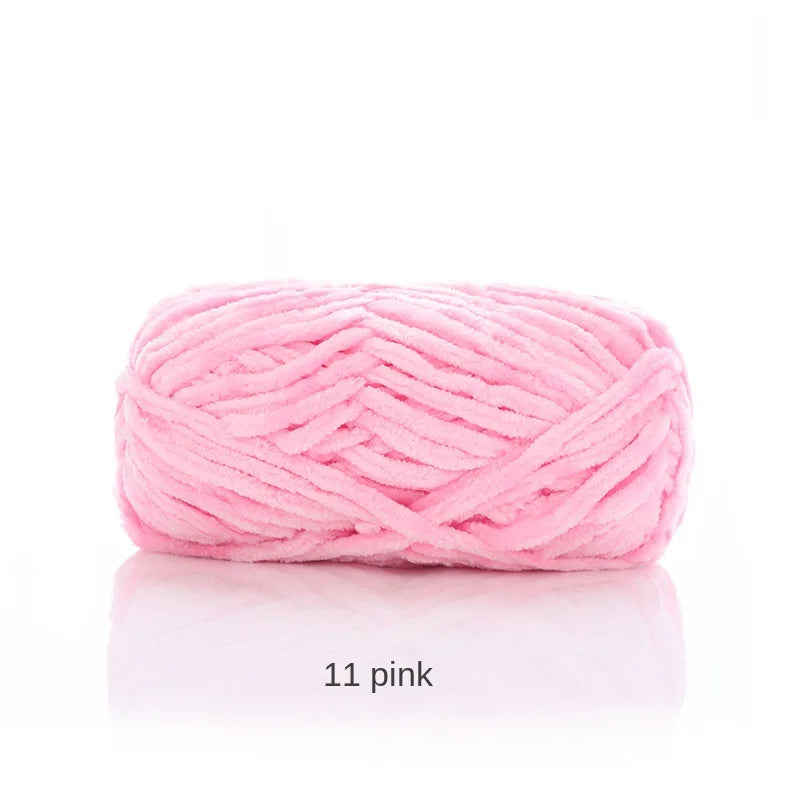 50g/Ball DIY Knitting Yarn – Soft Wool for Baby Scarf, Hat, Chunky Crochet Thread