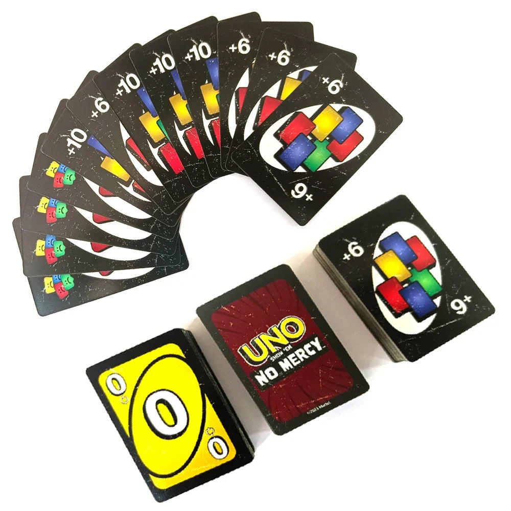 Uno No Mercy: Exciting Family Party Entertainment with Uno Cards - Fun Table Game for Children's Birthday and Christmas
