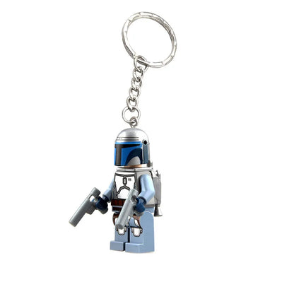 Star Wars Mandalorian Keychain — Anime Doll Model, Cartoon Backpack Pendant, Jewelry & Accessory Ornament