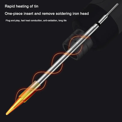 Portable USB Mini Soldering Iron Kit with Type-C Interface, 800mAh Battery, and Adjustable Temperature Control