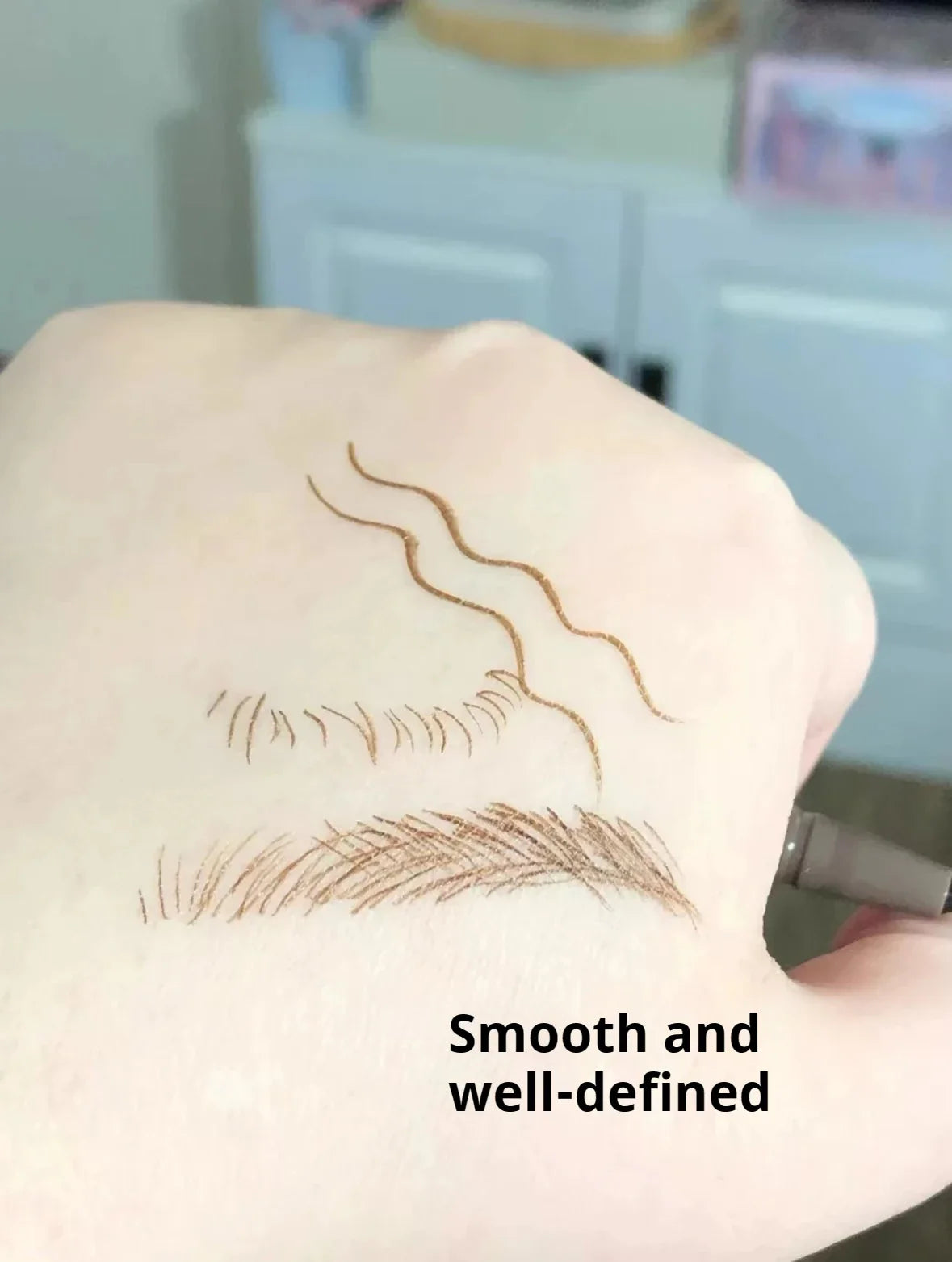 JUDYDOLL Super Fine Eyeliner | Waterproof, Anti-Shake and Long-Lasting | Fine Brushwork for Slim and Enlarged Eyes | Fast Drying