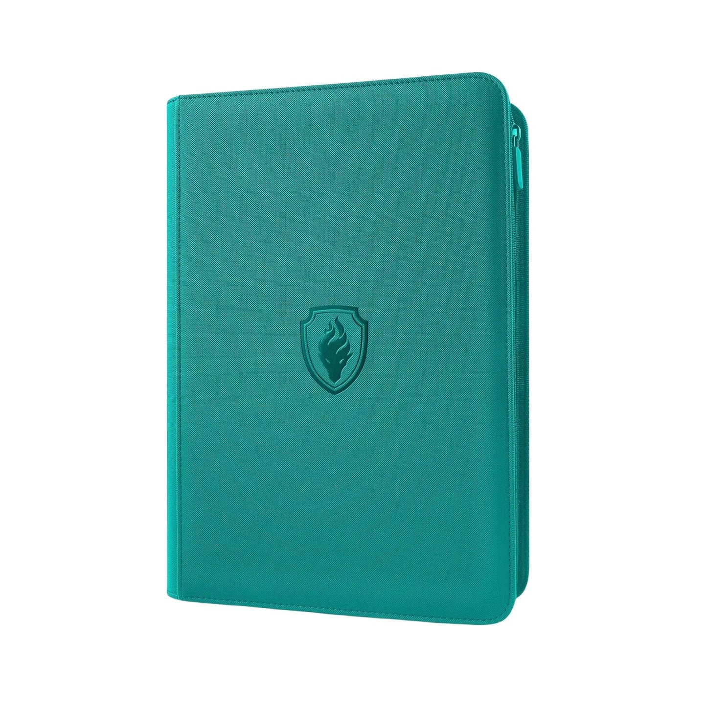 9-Pocket Zipper Card Binder - 360 Trading Card Holder Book, Premium PU Cover, Durable Side Loading Card Binder