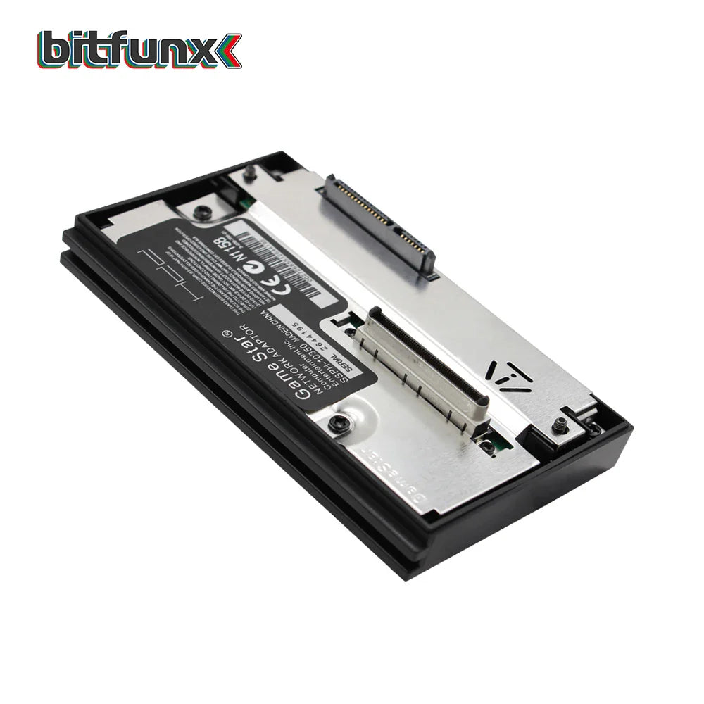 BitFunx GameStar SATA Adapter — 2.5 & 3.5 Inch HDD Hard Drive for PS2 Playstation 2 Console