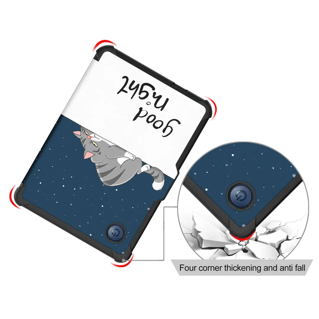 Kobo Clara BW/Clara Colour 2024 Case - 6 Inch Auto Wake Sleep PU Leather Cover, Soft Magnetic Ereader Hoesje N365 N367 Funda