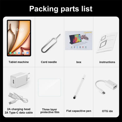 2025 Original Pad 16 Pro 10.1" Android Kids Tablet – 22GB+2TB, 5G Dual SIM, Gaming Tablet with 10000mAh Battery
