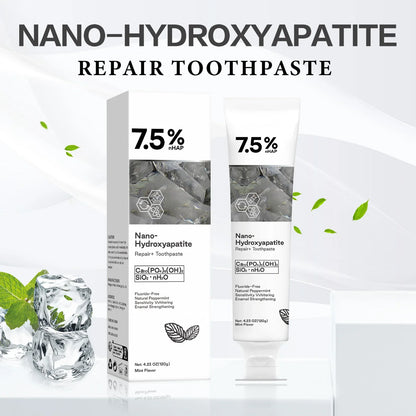 120g Nano Hydroxyapatite Toothpaste – Removes Coffee & Tea Stains, Freshens Breath, Prevents Cavities, Dental Care