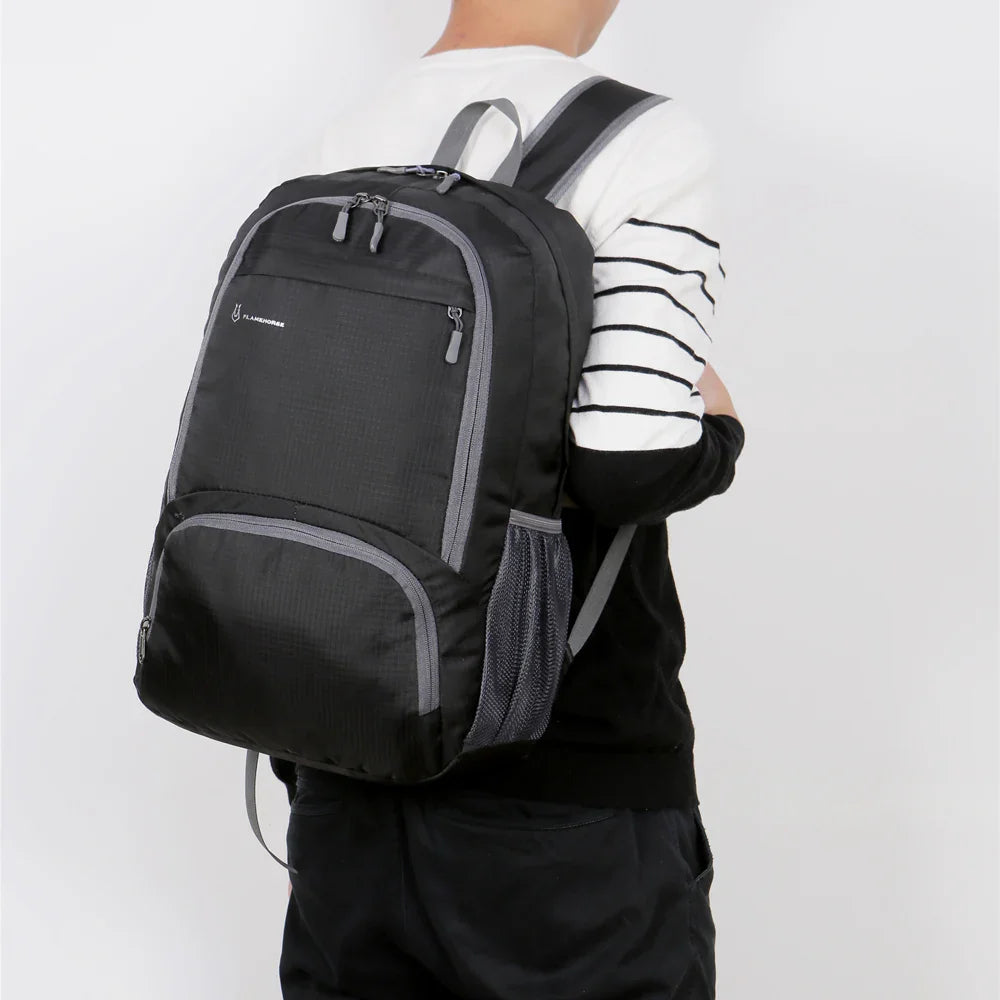 Lightweight Foldable Backpack - Waterproof Packable Daypack for Men & Women, Travel, Hiking, Outdoor Cycling & Camping Bag