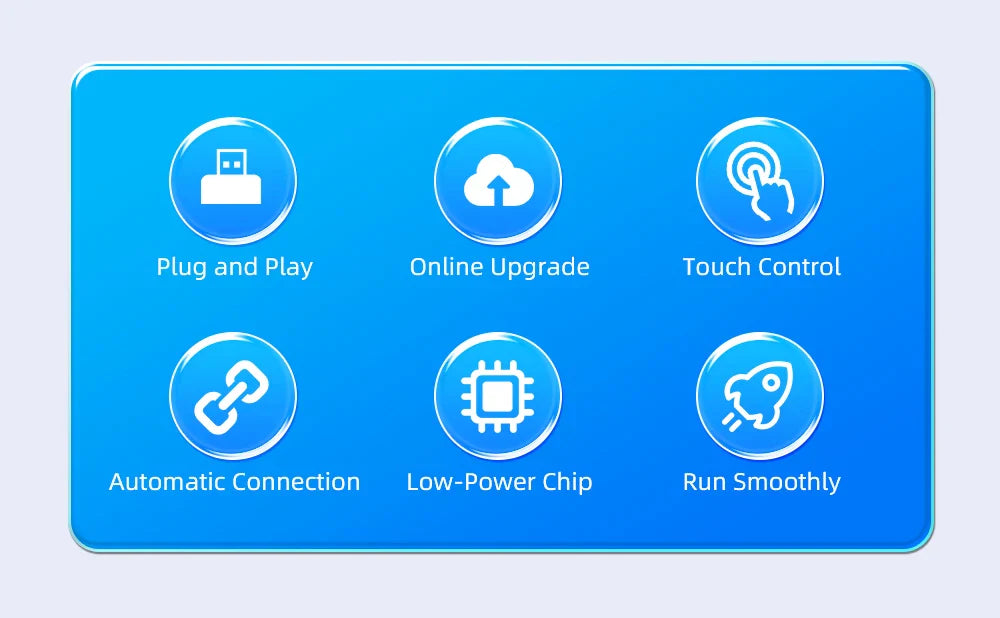 EKIY 2-in-1 Wireless CarPlay & Android Auto Adapter — AI Smart Box for Cars with Wired CarPlay Support