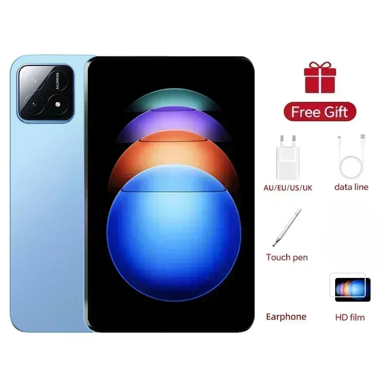 2025 New MI Pad 7 Pro Tablet 11" – Snapdragon 8 Gen 2, 22GB RAM, 2TB Storage, 4K HD, Android 14, 5G, Dual SIM, WiFi, GPS – 20000mAh Battery