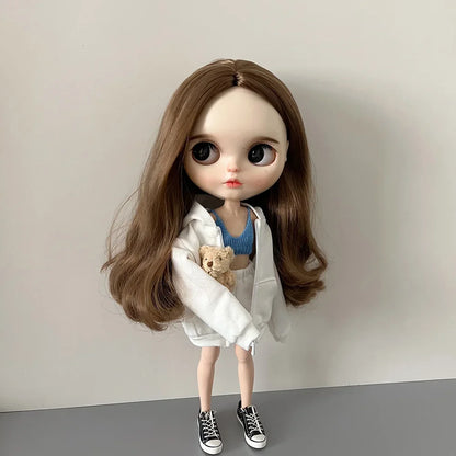 Blyth Doll Clothes — Sweater, Sports Hoodie, Jacket & Shorts for 1/6 Dolls