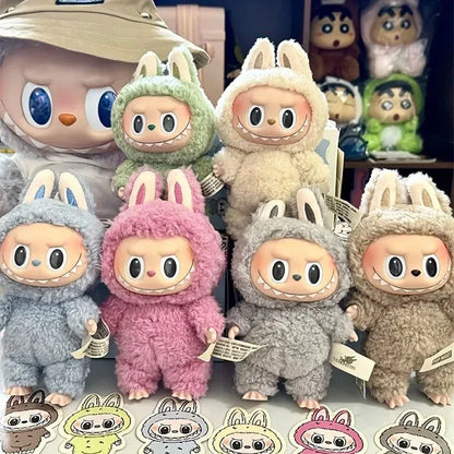 Authentic Labubu Heartbeat Macaron Face Series Blind Box – Handmade Mystery Model Toy, Surprise Gift Collectible