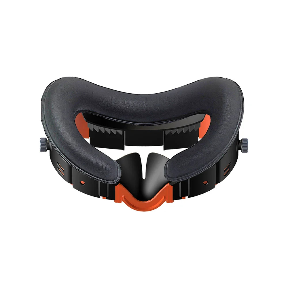 Adjustable PU Leather Facial Replacement Foam Bracket for Meta Quest 3 – Comfortable VR Interface & Face Pad Cushion