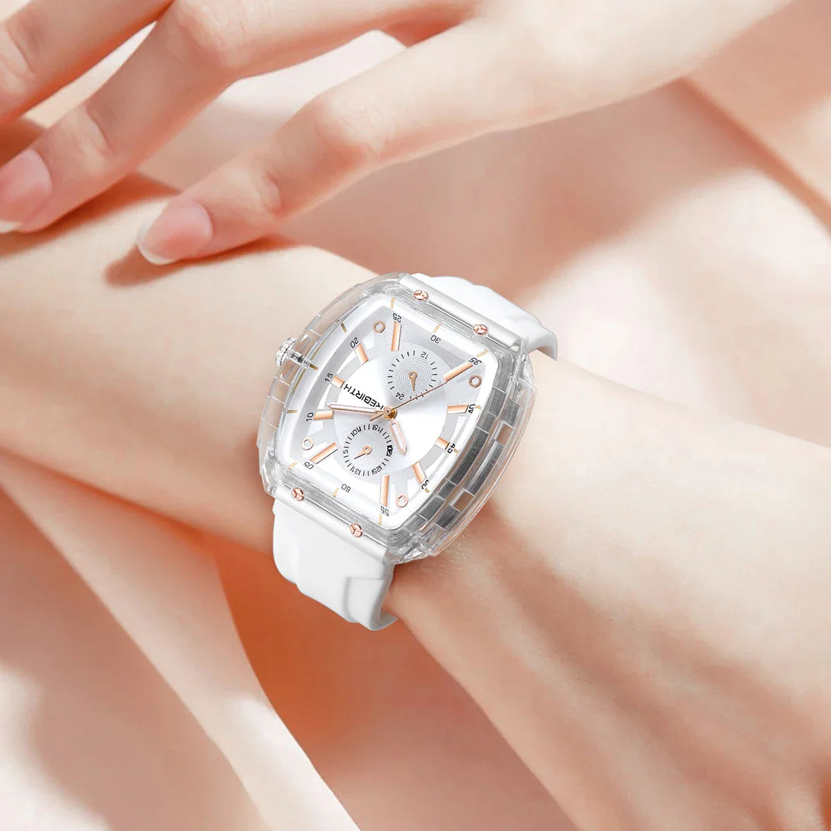Casual College-Style Versatile Watch – Simple Artistic Design Fashion Wristwatch for Everyday Wear
