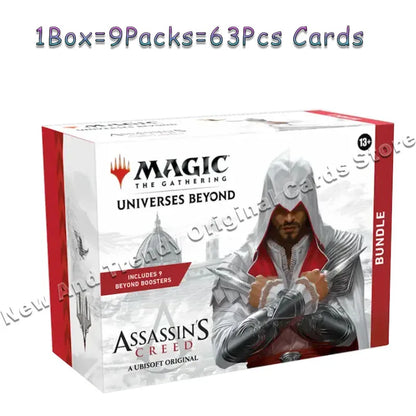 Magic The Gathering Assassin's Creed Collector Booster Box - MTG Rare Limited Edition Card Collection Bundle