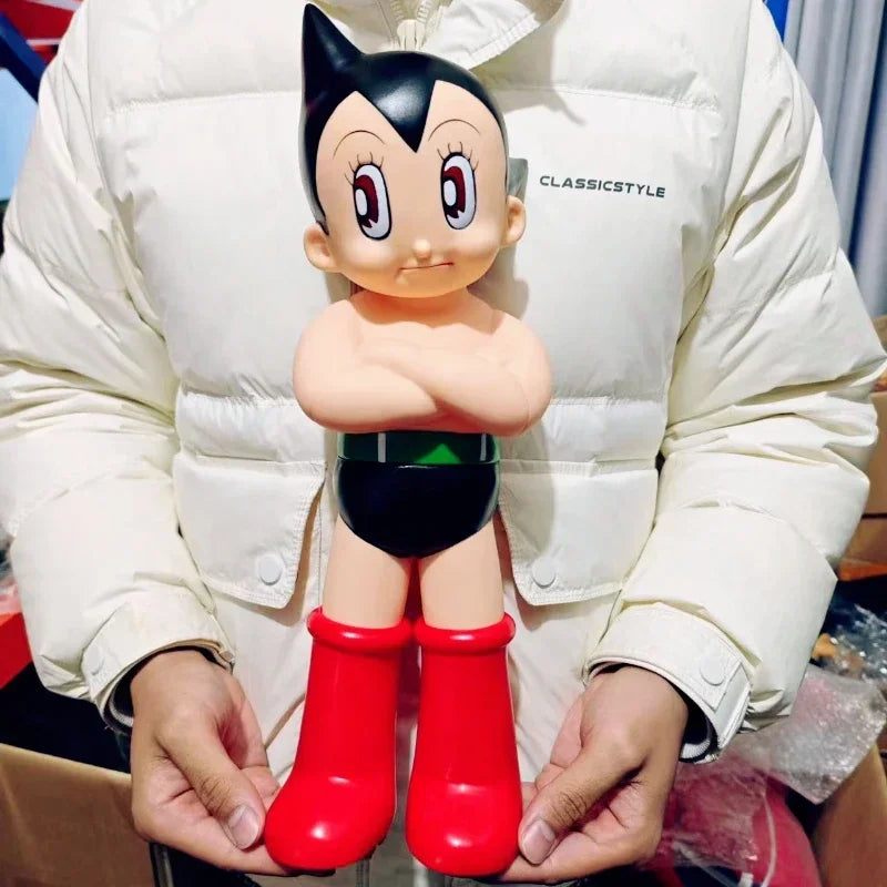40CM AstroBoy Mighty Atom PVC Action Figure – Movable Anime Statue Collectible Toy, Holiday Gift