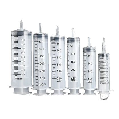 20–550ml Large Capacity Syringe - Durable Oil Extractor & Glue Dispensing Tool for Laboratory Use