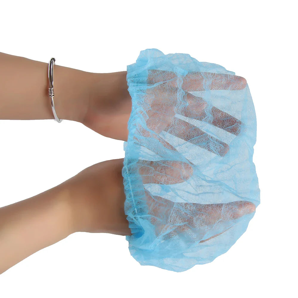 100pcs Disposable Hair Net Caps - Sterile Microblading Accessories for Permanent Makeup - Ideal for Eyebrow Tattooing