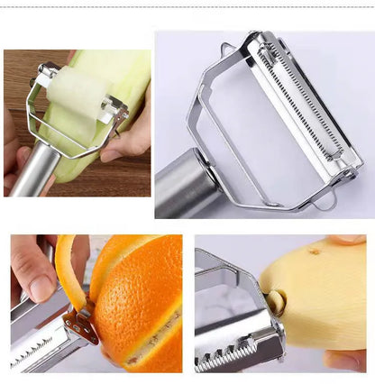 Whirlwind Potato Spiral Cutter – Creative Vegetable Slicer & Potato Tower Maker for Kitchen