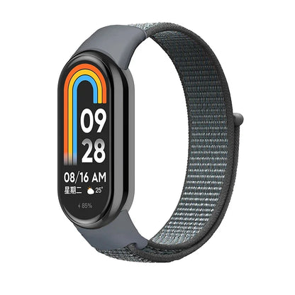 Sport Nylon Loop Strap for Xiaomi Mi Band 9 8 NFC – Replacement Wristband for Mi Band 7 6 5 4 3