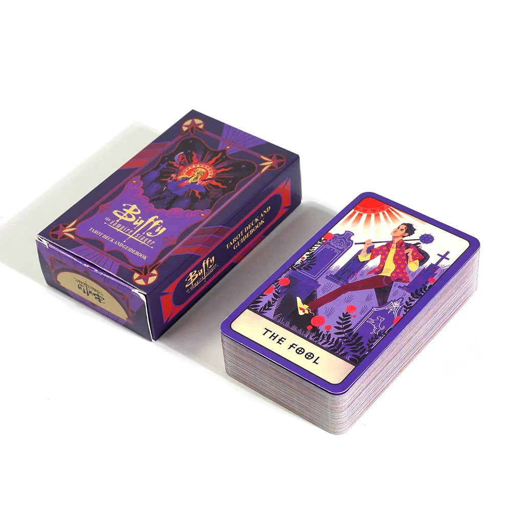 Buffy the Vampire Slayer Tarot Deck – 78 Illustrated Cards for Fortune Telling, Divination & Collectible Game Fans