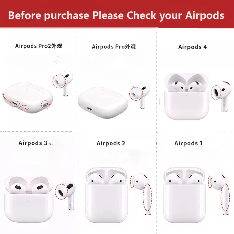 Cute Lying Panda Silicone Case for AirPods 4 (2024) & AirPods Pro 1/2/3 — Protective Earbuds Charging Cover