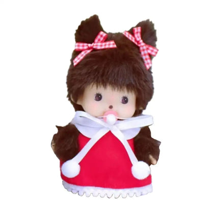 Fruit Adventure Strawberry Plush Doll – Cute PP Cotton Monchichi-Style Toy Bag Pendant Gift 15cm