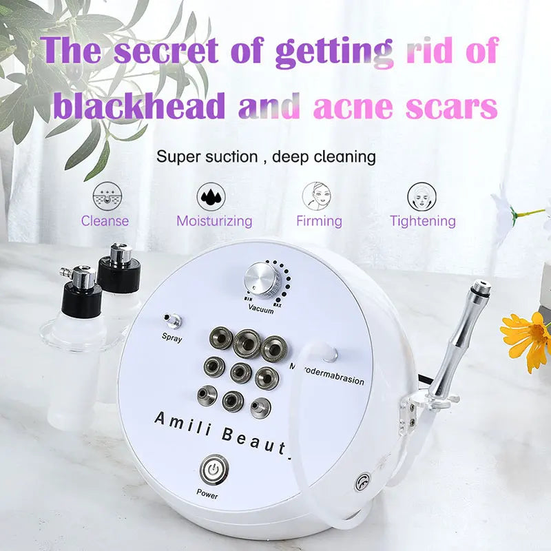Diamond Microdermabrasion Machine – Professional Power Dermabrasion Device for Home Facial Skin Care