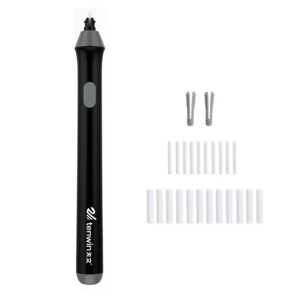 Adjustable Electric Eraser for School — Automatic Sketch & Drawing Rubber with Refill