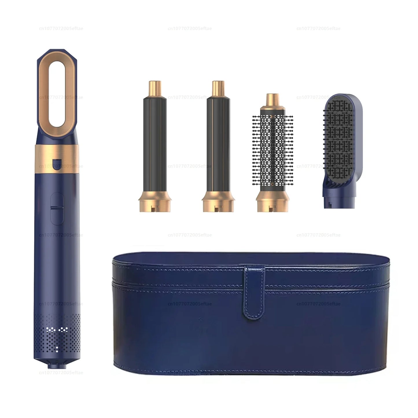 2024 New 5 in 1 Hair Dryer Hot Comb Set – Professional Curling Iron & Hair Straightener Styling Tool for Dyson Airwrap