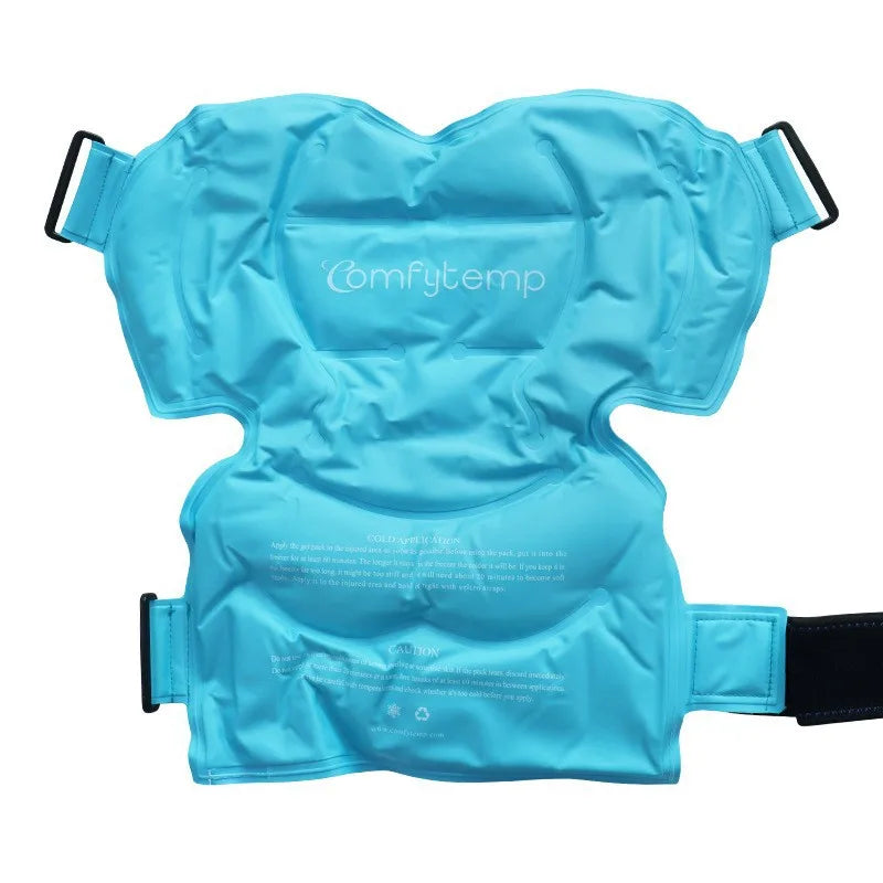 Adjustable Shoulder Ice Pack Wrap — Hot & Cold Gel Compress Support for Pain Relief & Injury Recovery