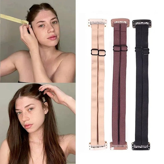 Elastic Lift Straps for Eyes and Eyebrows - Adjustable BB Clip Bands for Anti-Wrinkle Face Taping and Hair Lifting