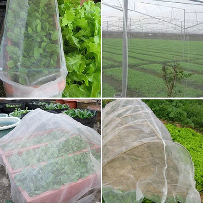 Garden Mesh Screen Barrier – Reusable Protective Cover for Flowers, Crops, Greenhouse, Bird & Insect Protection