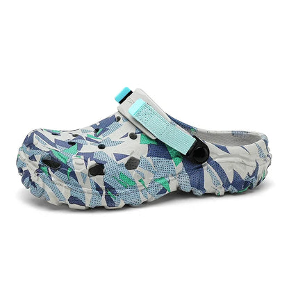 Men’s Clogs & Sandals – Camouflage Garden Shoes, Outdoor Flip Flops & Home Slippers