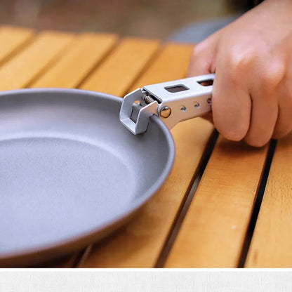 Outdoor Pot Clip Pan Bowl Gripper | Camping Hiking Anti-scald Pan Clamp | Picnic Tableware Accessories for Camping Barbecue Cookware