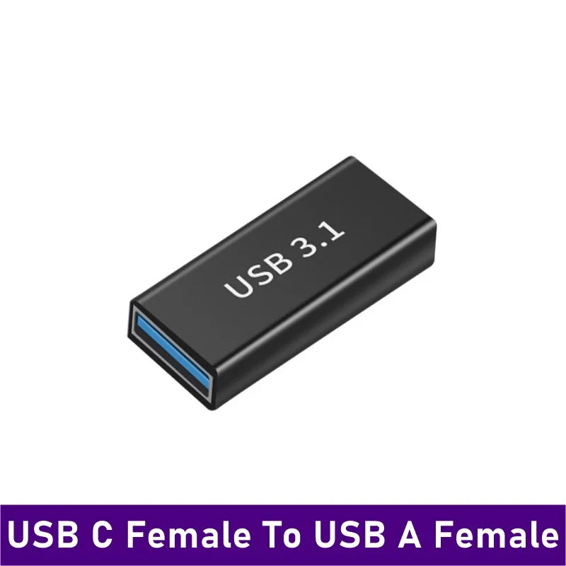 Tongdaytech Type C OTG USB Adapter – USB-C Male to USB-A Female Converter for MacBook, Samsung S20, OTG Connector