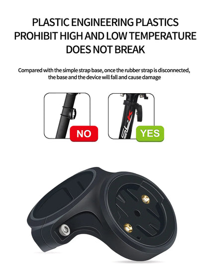 CYCLAMI Bicycle Lamp Mount — Bike Seatpost Bracket & Taillight Holder for Garmin Varia Radar RVR315, RTL510/515/500