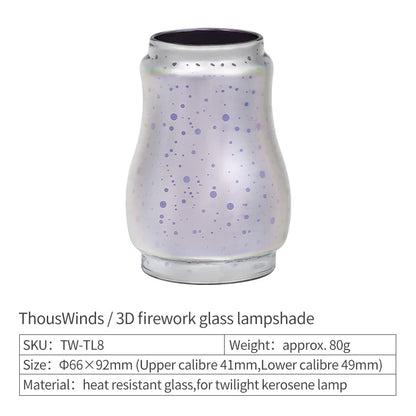 ThousWinds Twilight Kerosene Camping Lantern – Portable Retro Oil Lamp for Outdoor Picnic and Backpacking