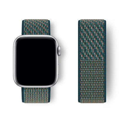 Sport Loop Strap for Apple Watch Band 40mm–49mm – Compatible with Series 3–10, SE & Ultra Adjustable Bracelet