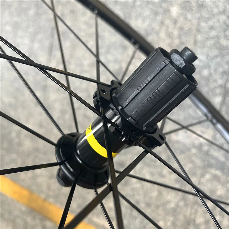 700C High-Quality Bike Wheelset – 40/50mm V-Brake & Disc, Aluminum Road & Fixed Gear Bicycle Wheels